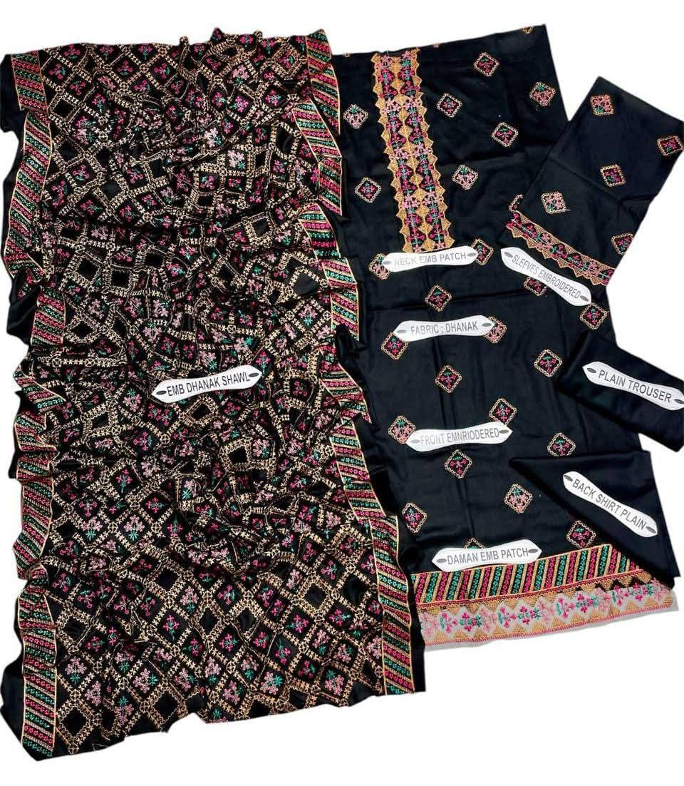 DHANAK FANCY 3 PIECE