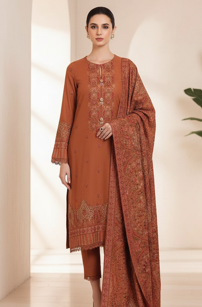 DHANAK FANCY 3 PIECE