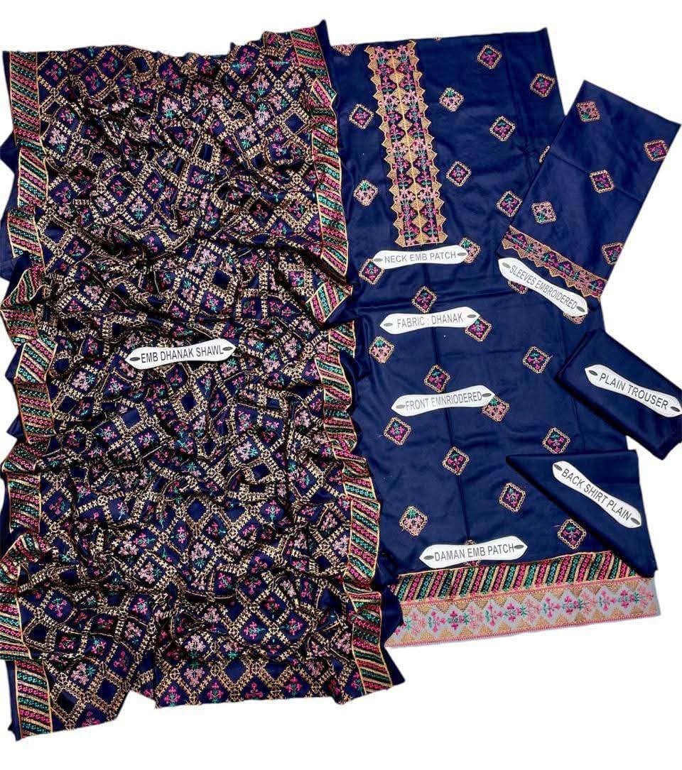 DHANAK FANCY 3 PIECE